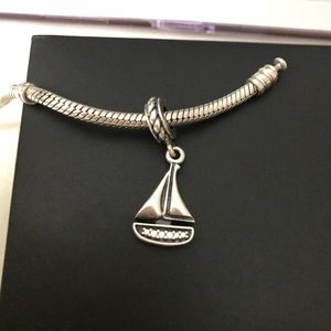 Pandora sailboat charm